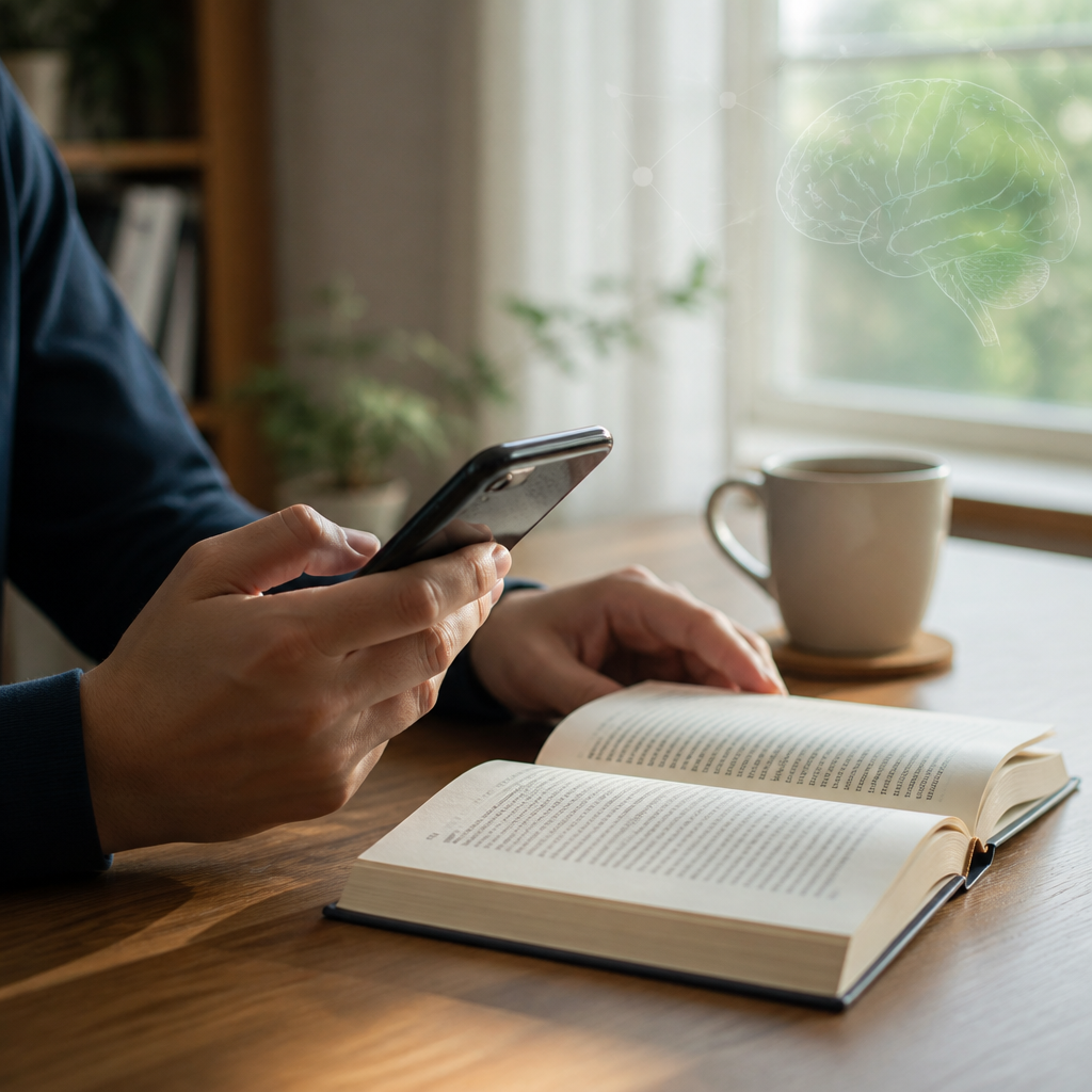 スマホと物忘れの関係｜考えない脳が招く認知症リスクのサムネイル