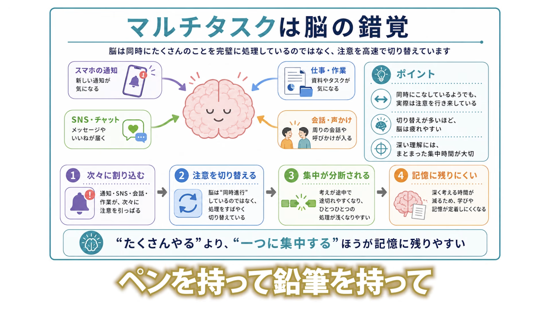 11:44頃／複数の通知が来るスマホ